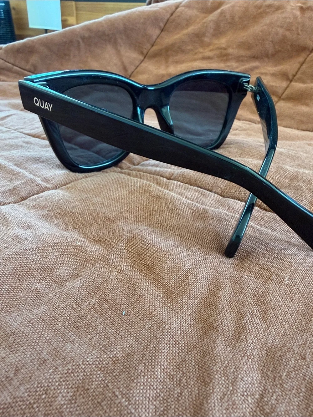Quay Australia Oversized Cat-Eye Sunglasses in Green